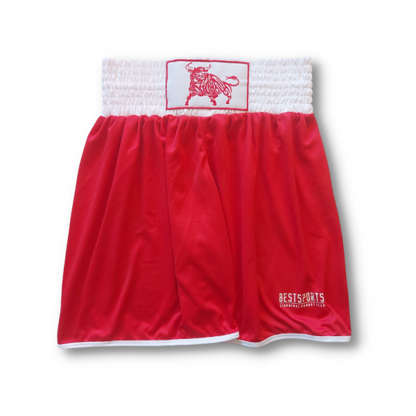 Red Boxing Shorts for Training or Competition